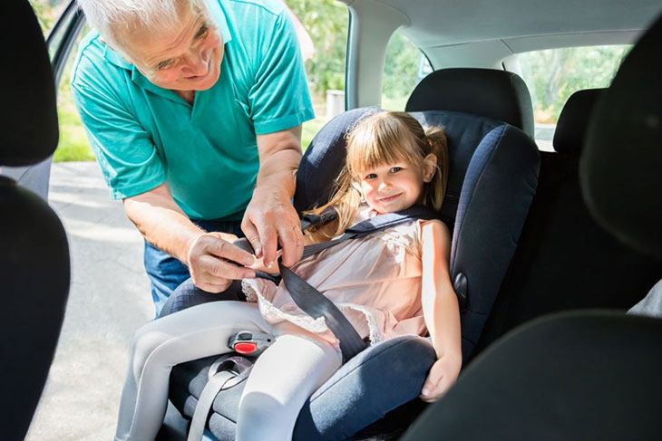 When can my child ride in the front seat