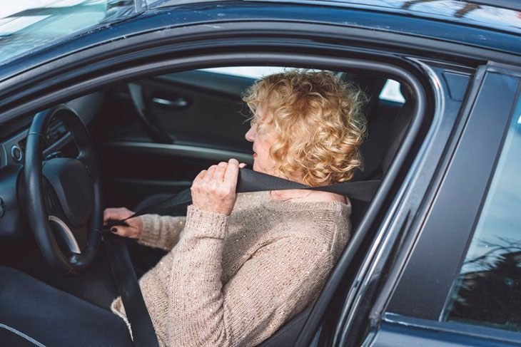 Safe Seat Belt Use for Senior Drivers