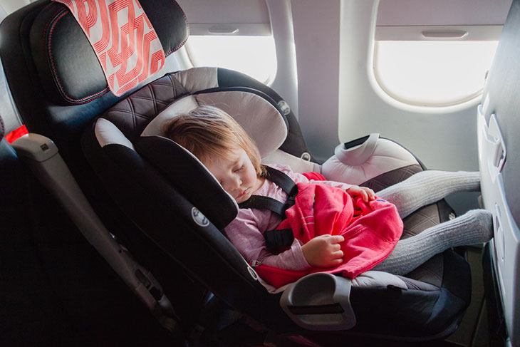 best child seat for airplane travel