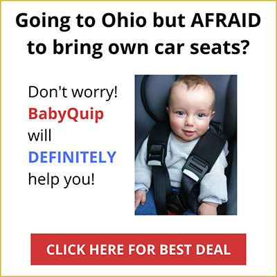 rental car seat near ohio