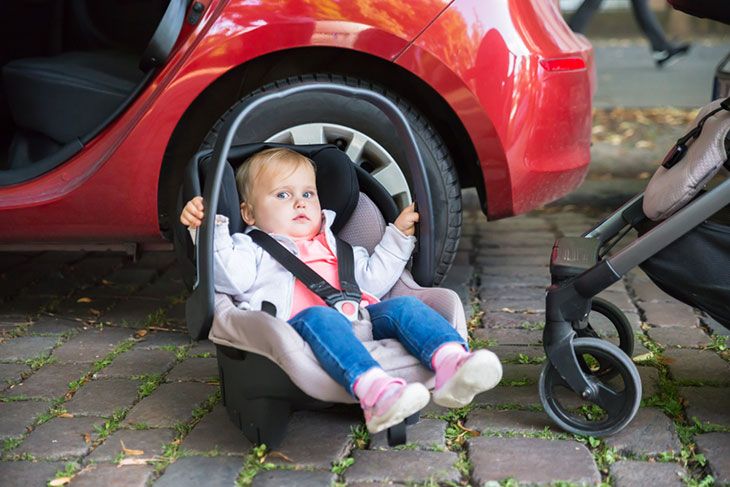 best car seat travel cart