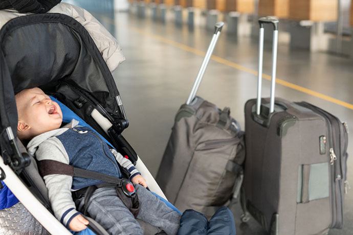 child car seat carrier for airport