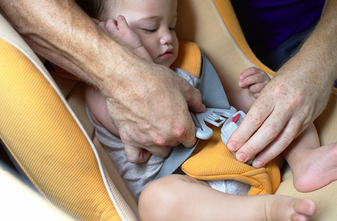 seat belt locking clip baby bunting