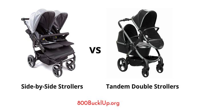 Side-by-Side Strollers vs Tandem Double Strollers