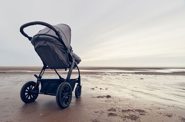 best beach double stroller