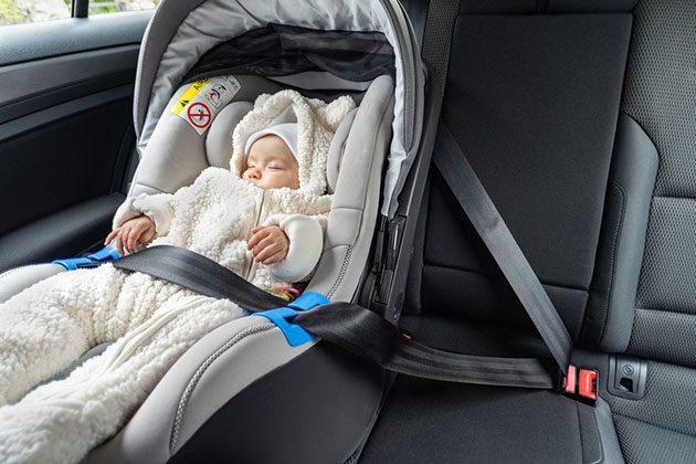 which infant car seat is narrowest