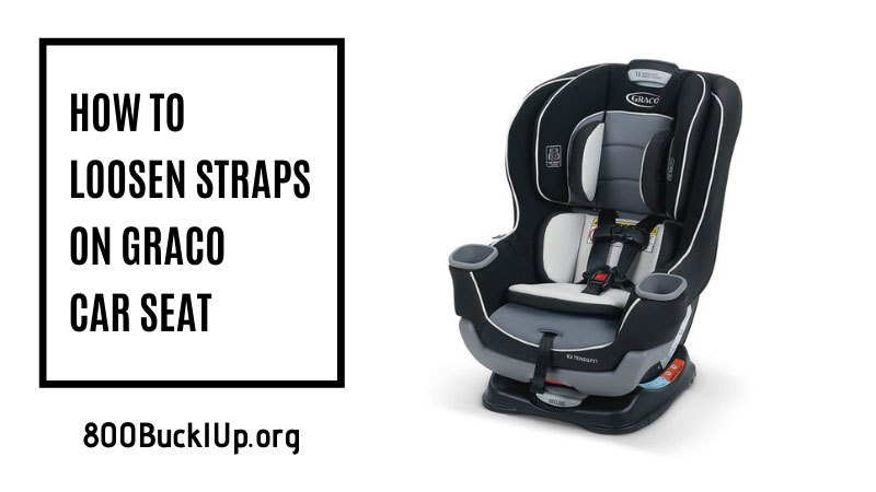 how to loosen straps on graco car seat