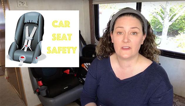 installing car seat in rv