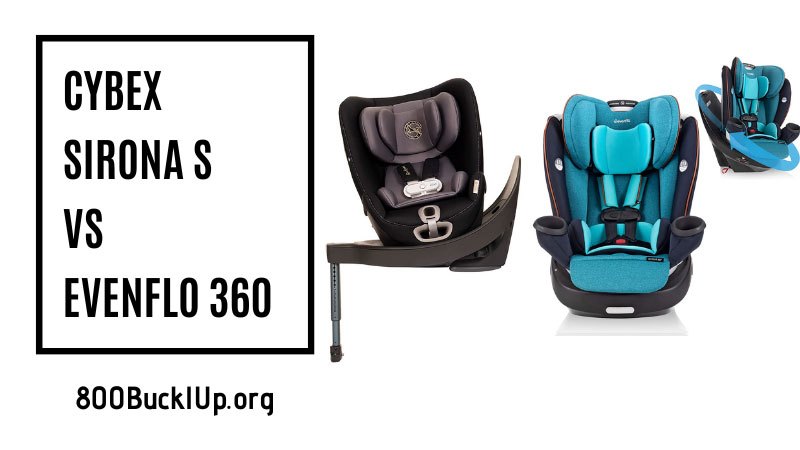 cybex sirona s vs evenflo 360