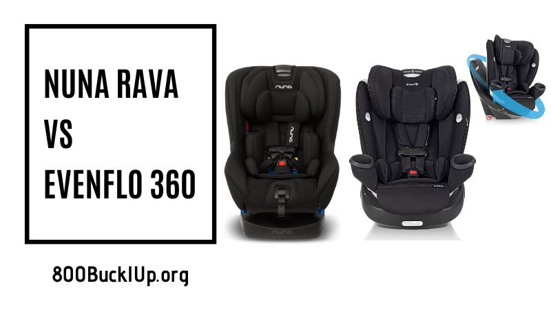 nuna rava vs evenflo 360