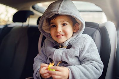 what should a baby wear in a car seat