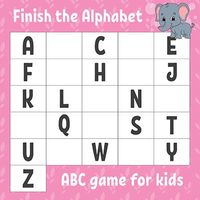 Alphabet game