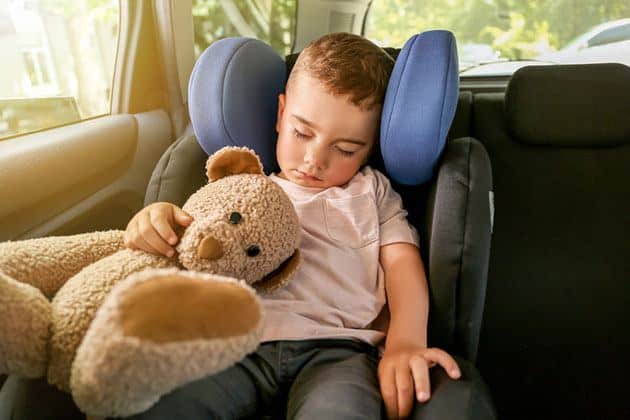 should babies sleep in a car seat