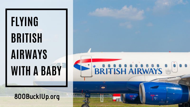 flying british airways with a baby