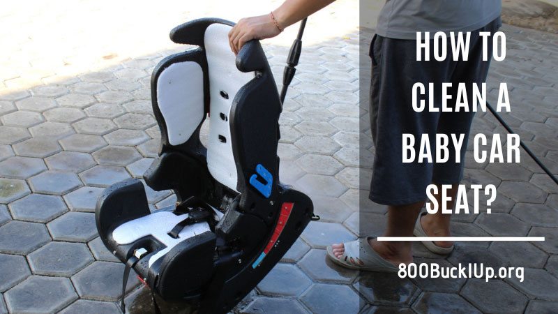 how to clean a baby car seat