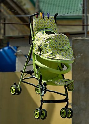 how to clean baby stroller cover