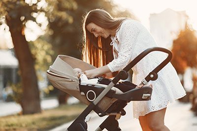 can i let my baby sleep in the stroller