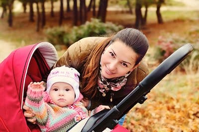 can a baby sleep in stroller