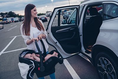 Bringing your own car seat to the Lyft ride